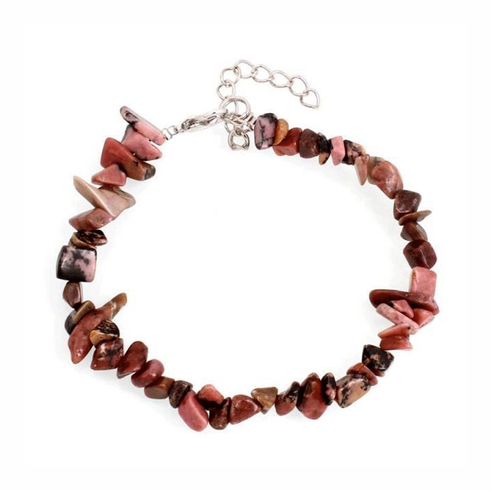 Bracelet Lithothérapie Rhodonite "Mahé"