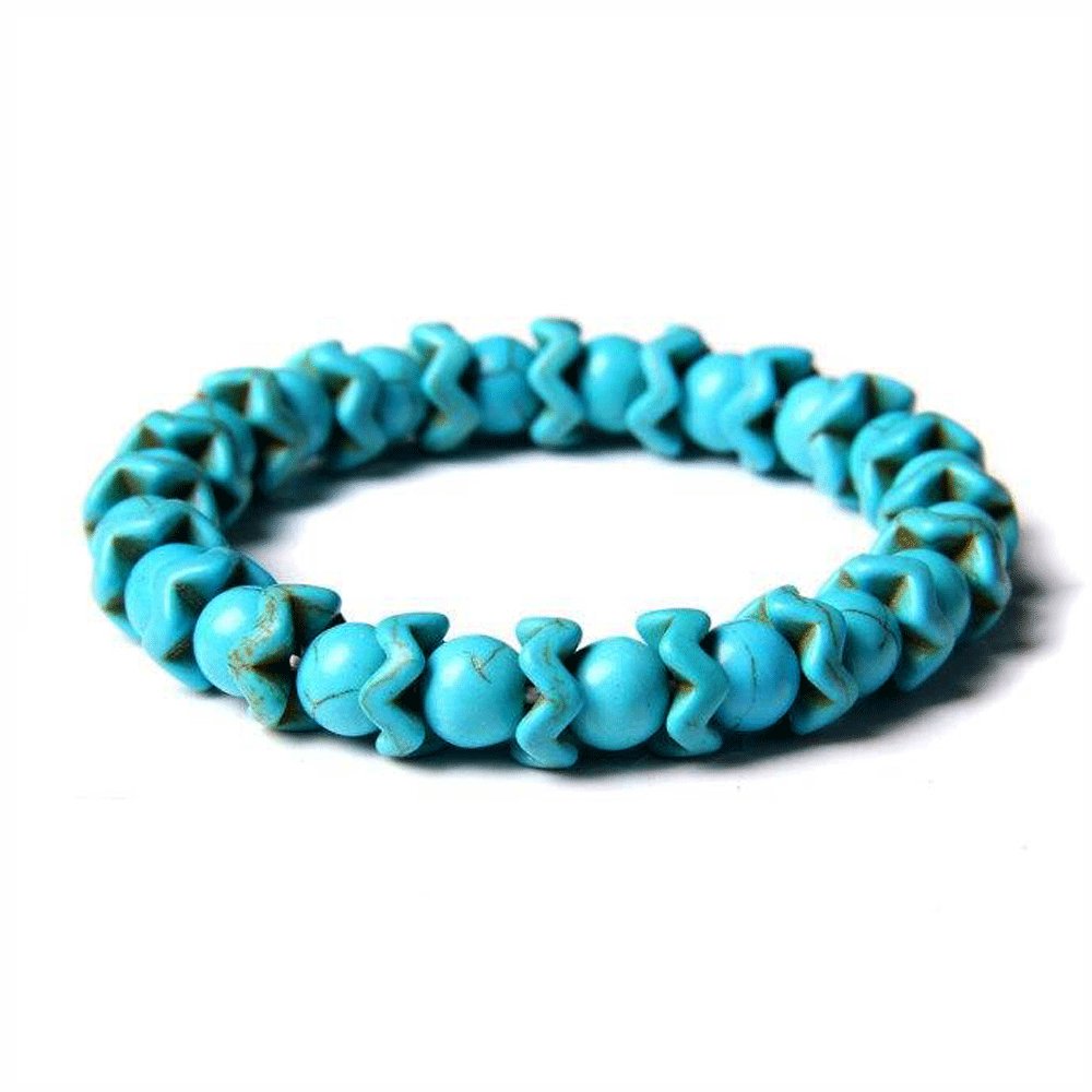 Bracelet Lithothérapie Turquoise "Angèle"