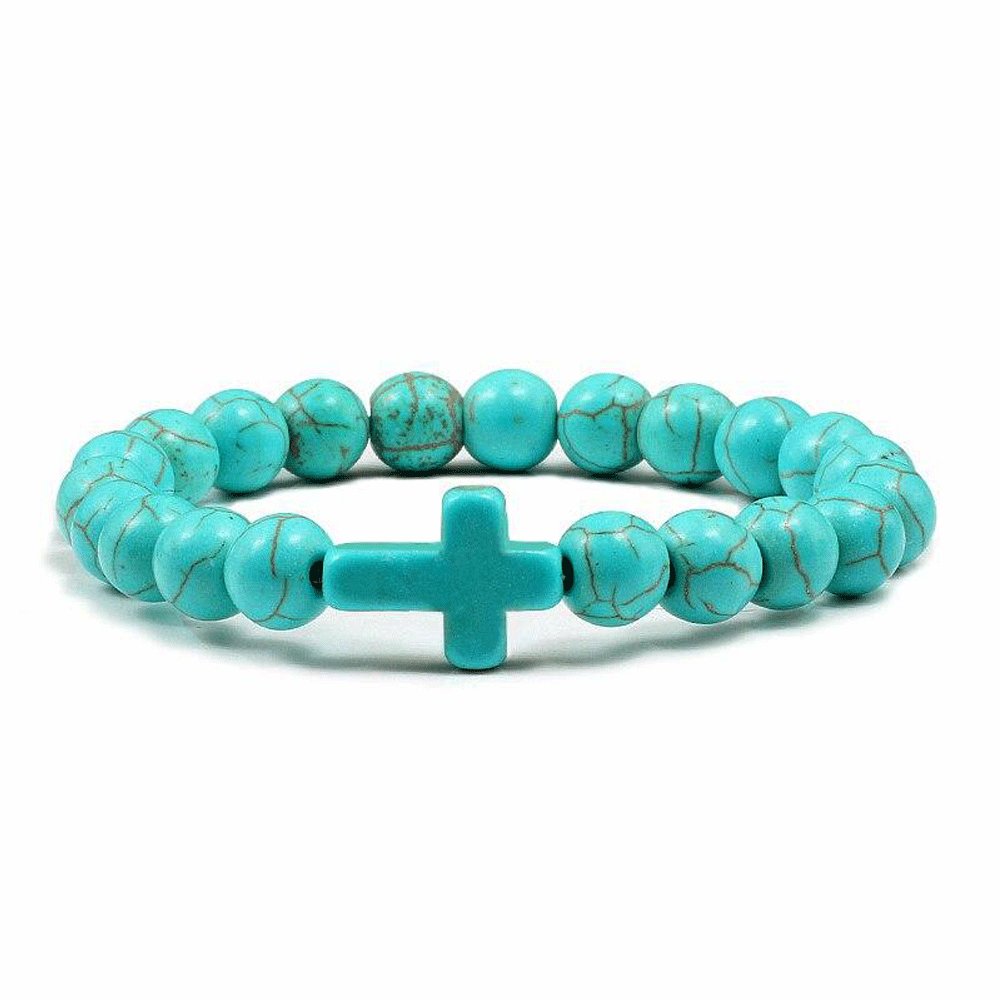 Bracelet Lithothérapie Turquoise "Kessy"