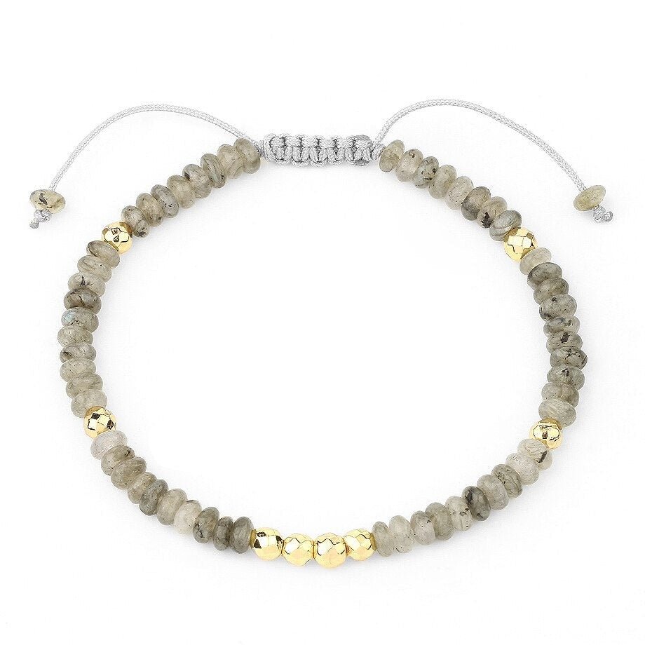 Bracelet Minéraux Spectrolite