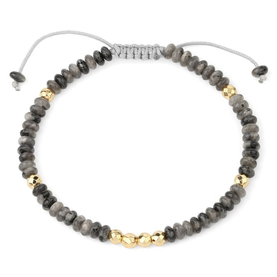 Bracelet Minéraux Spectrolite