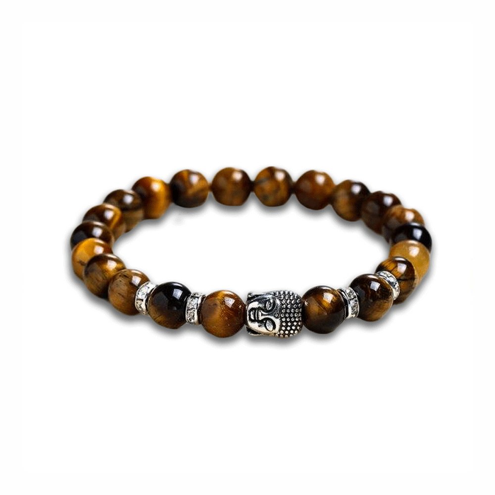 Bracelet Oeil De Tigre Bouddha "Dana"