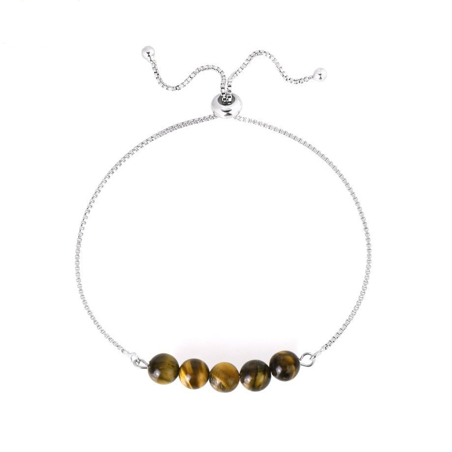 Bracelet Oeil De Tigre "Célina"