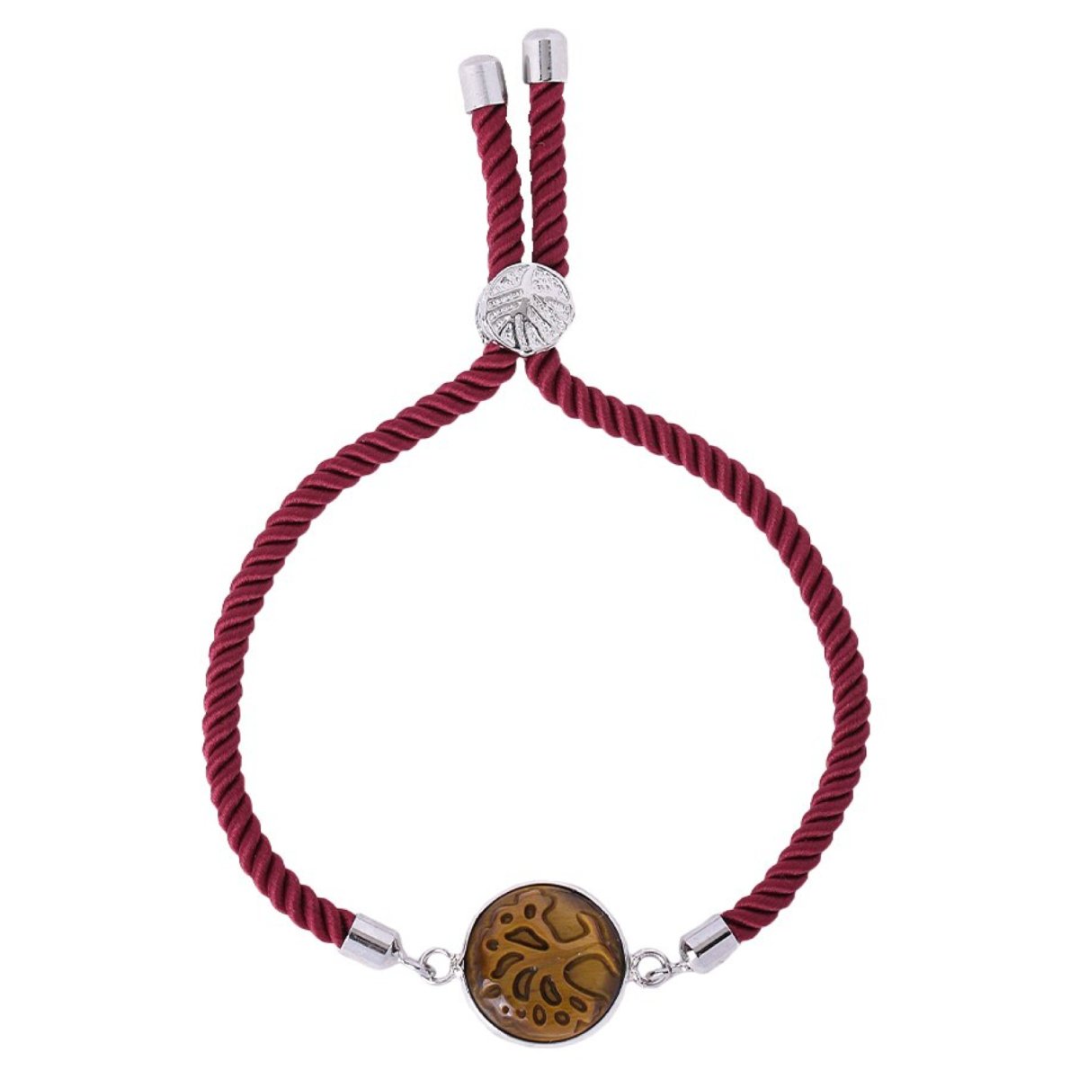Bracelet Oeil De Tigre Cordon "Alina"