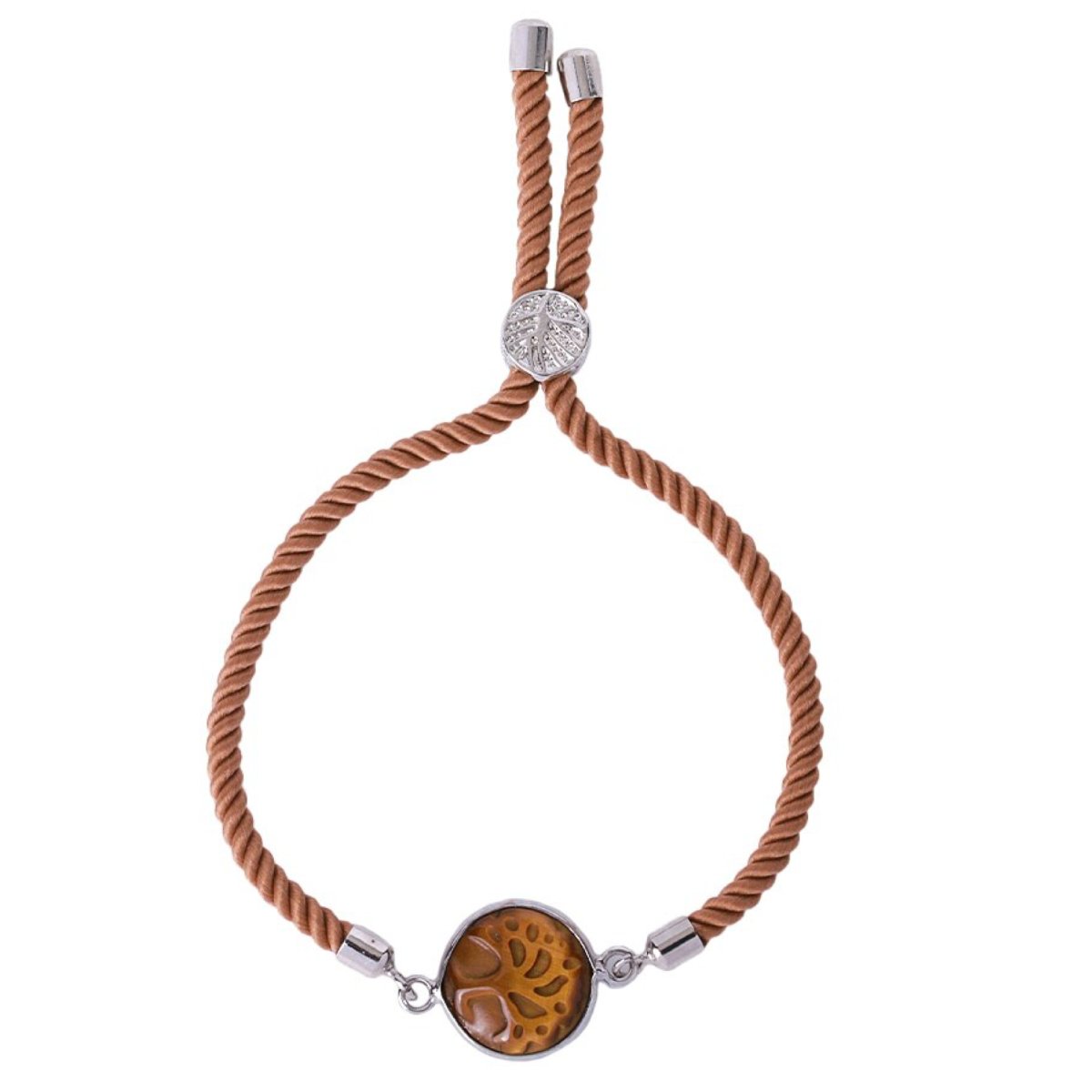 Bracelet Oeil De Tigre Cordon "Auré"