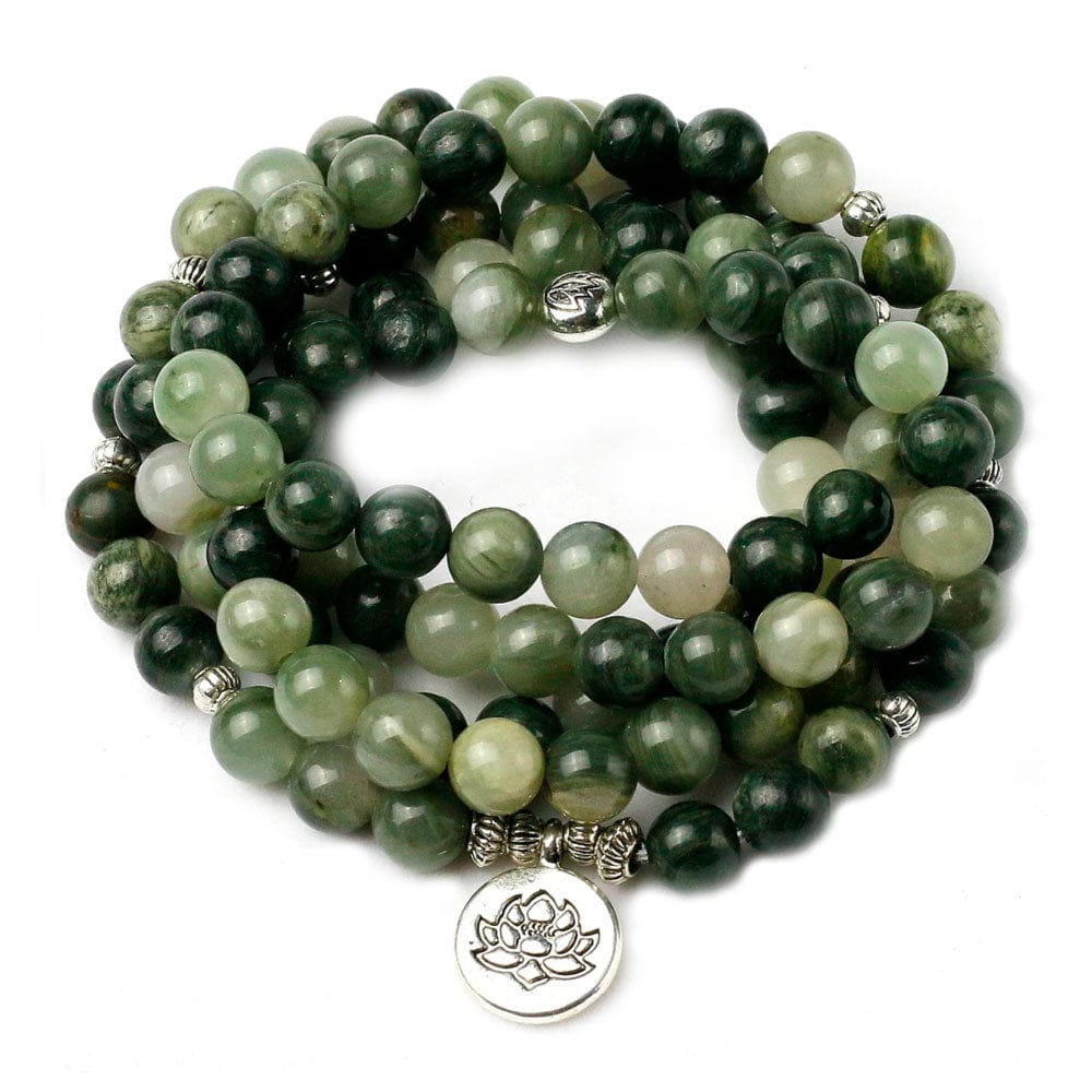 Bracelet Onyx Vert Mâlâ "Karen"