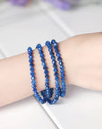 Bracelet Perles En Pierre Cyanite
