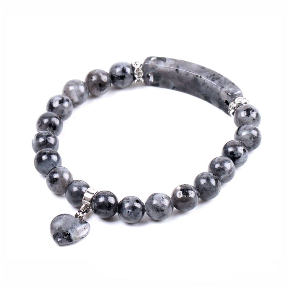 Bracelet Perles En Pierre Spectrolite