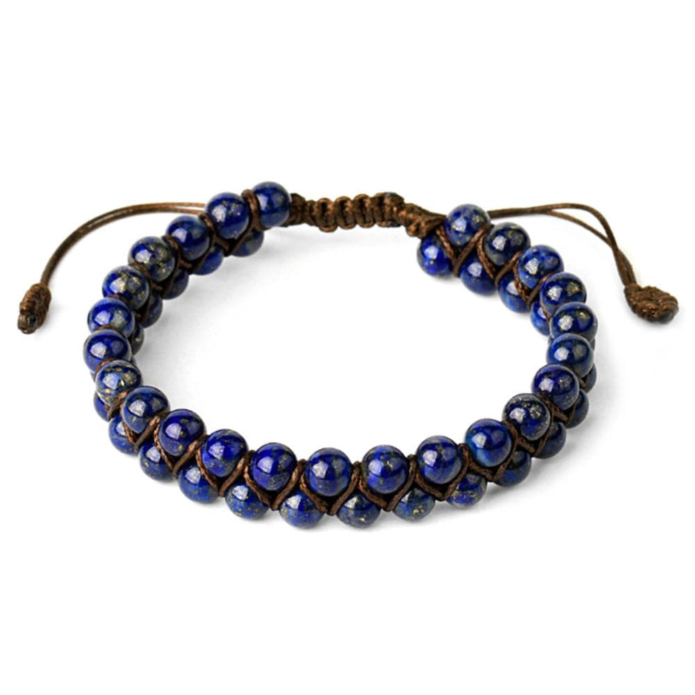 Bracelet Perles Lapis Lazuli "Alicia"