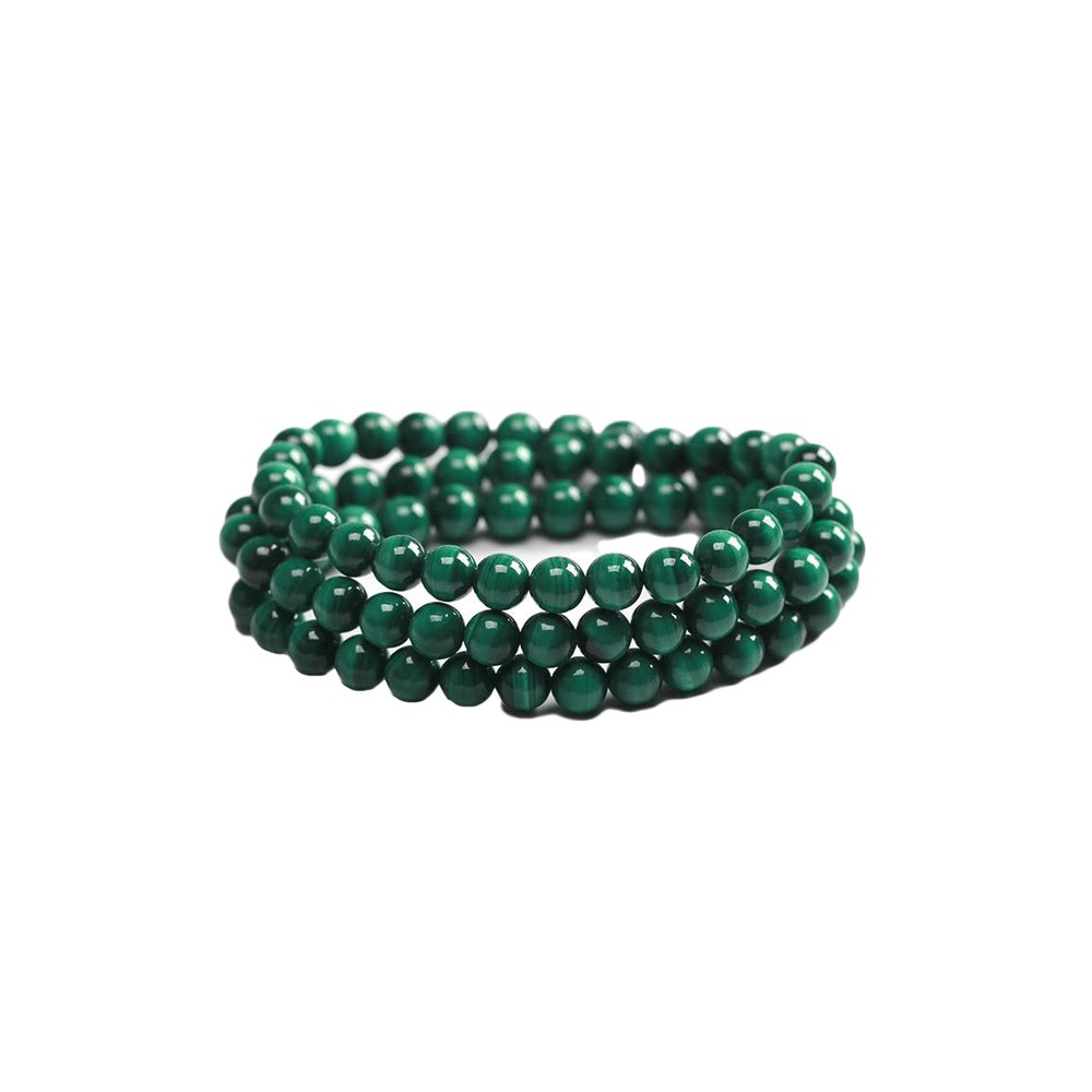 Bracelet Perles Malachite "Elora"