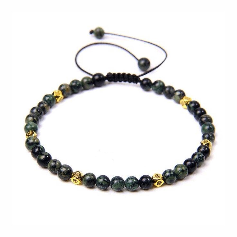 Bracelet Perles Naturelles En Pierre Kambaba