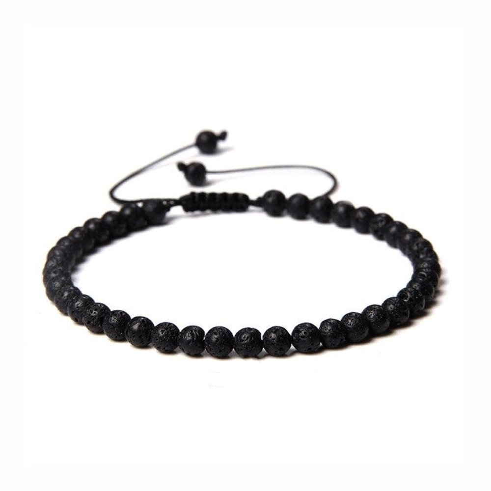 Bracelet Perles Naturelles En Pierre Pierre de Lave