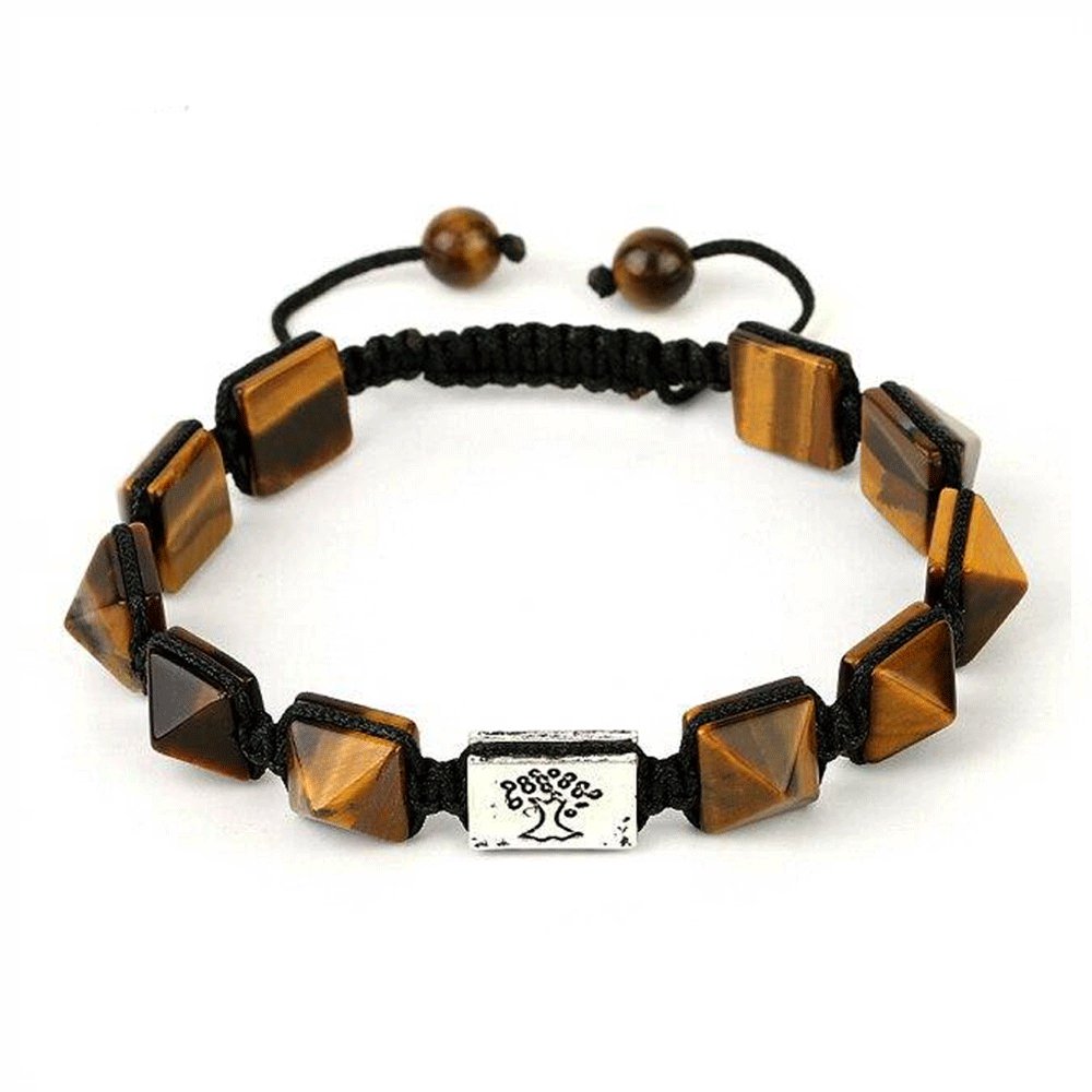 Bracelet Perles Oeil De Tigre "Marta"