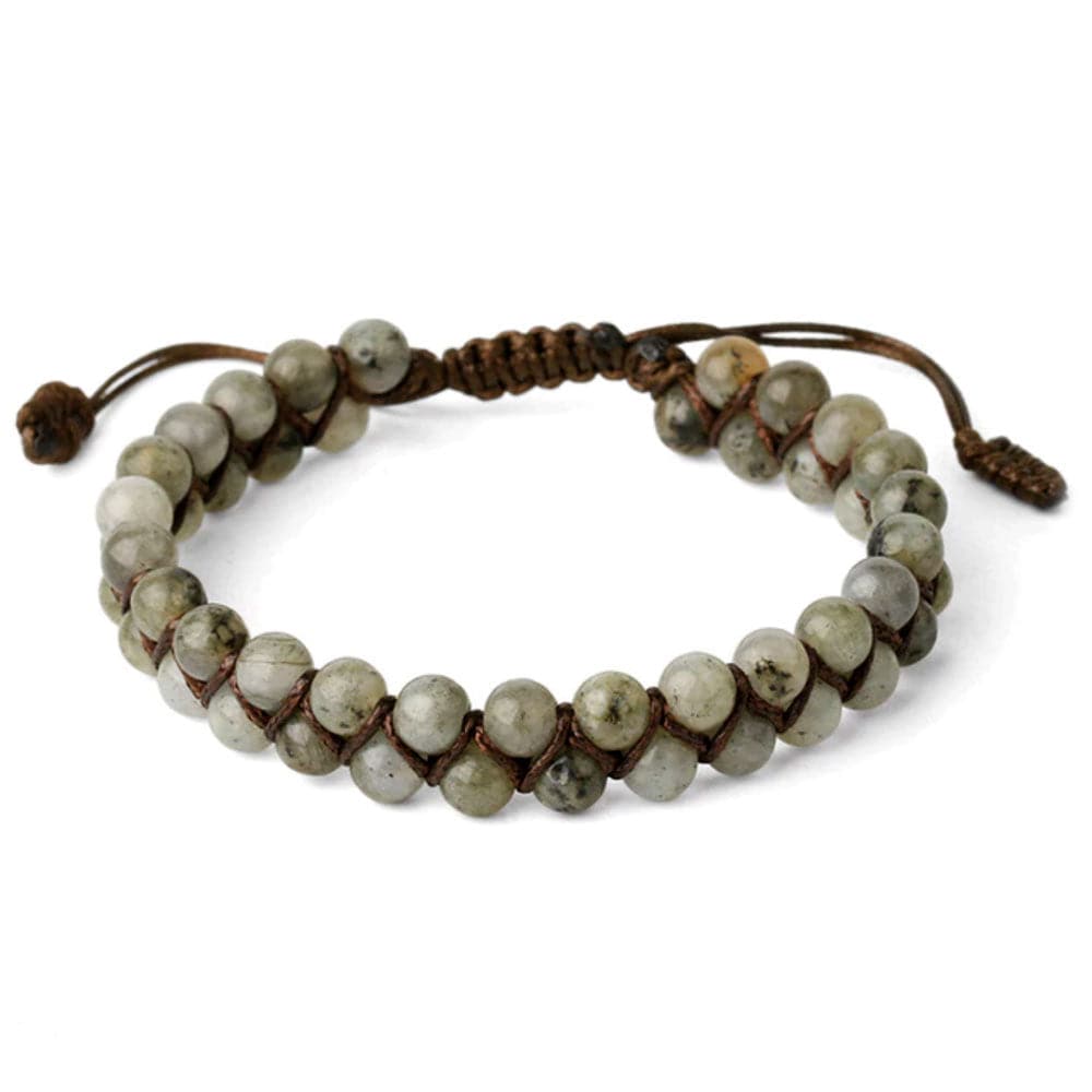 Bracelet Perles Pierre Spectrolite