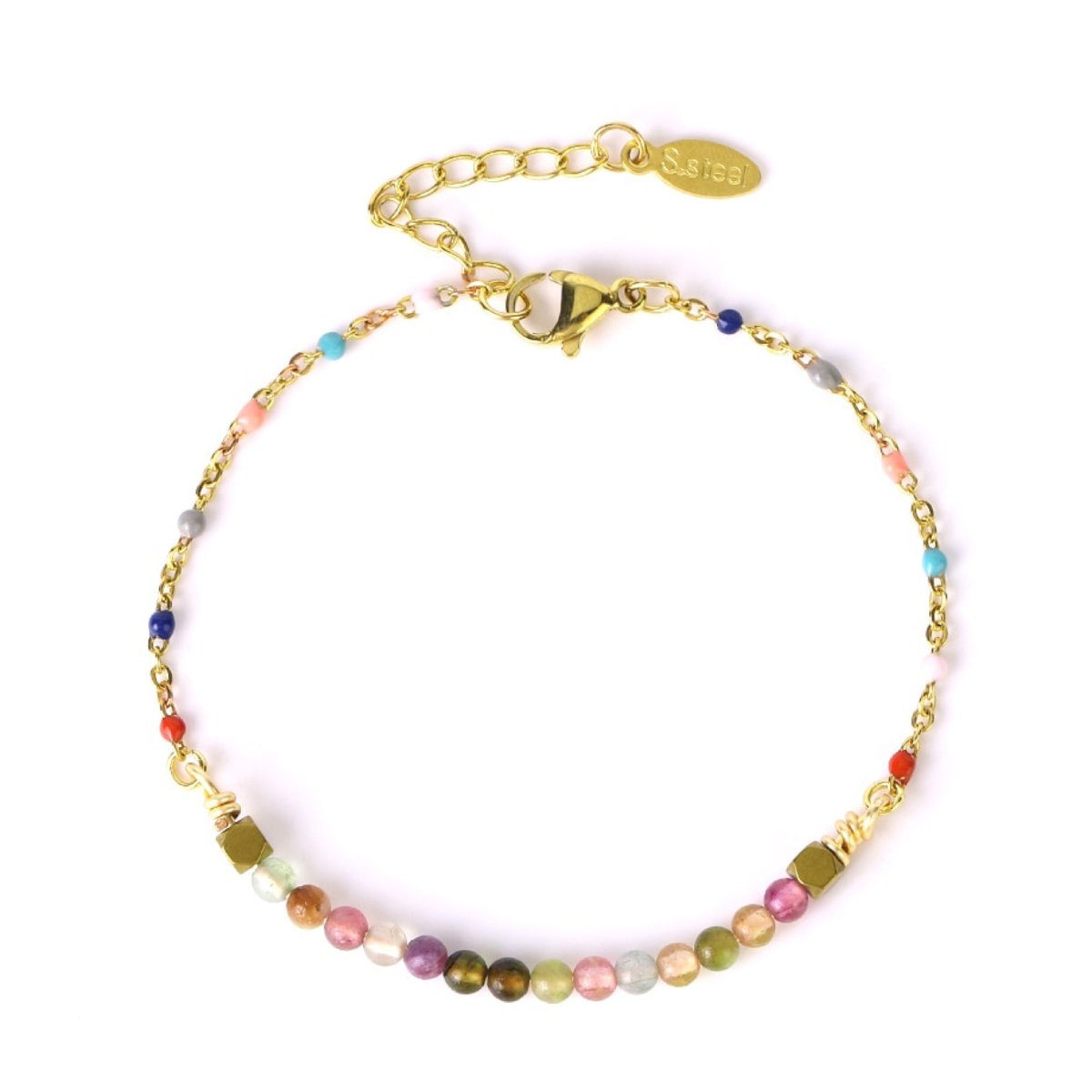 Bracelet Pierre Agate "Astérina"