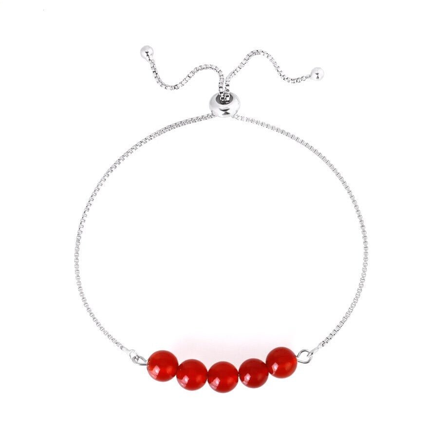 Bracelet Pierre Agate "Floriana"