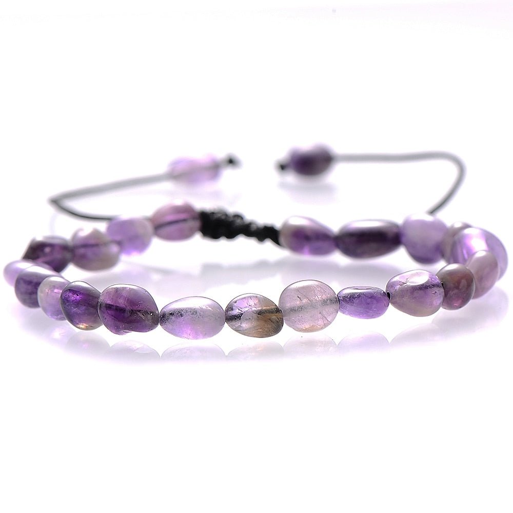 Bracelet Pierre Améthyste "Aya"