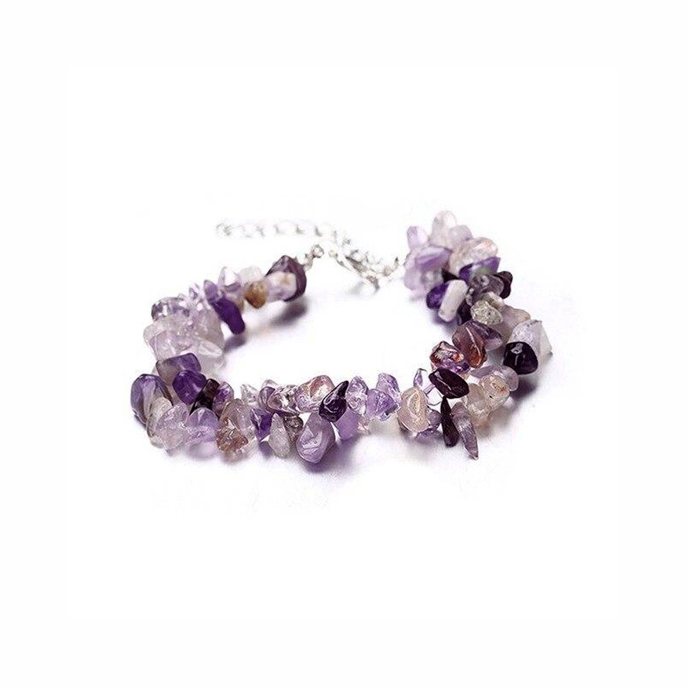 Bracelet Pierre Améthyste "Hasna"