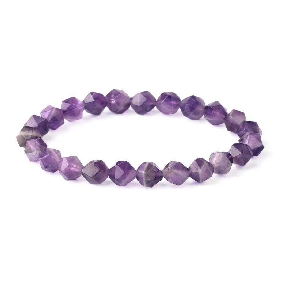 Bracelet Pierre Améthyste "Philae"