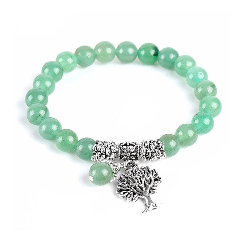 Bracelet Pierre Aventurine Verte "Iris"