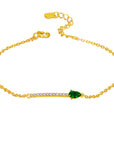 Bracelet Pierre Diopside