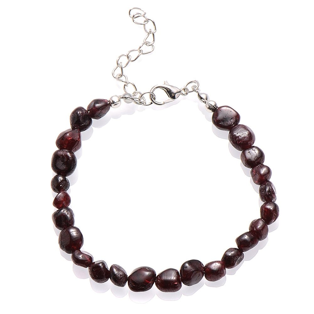 Bracelet Pierre Grenat "Larissa"