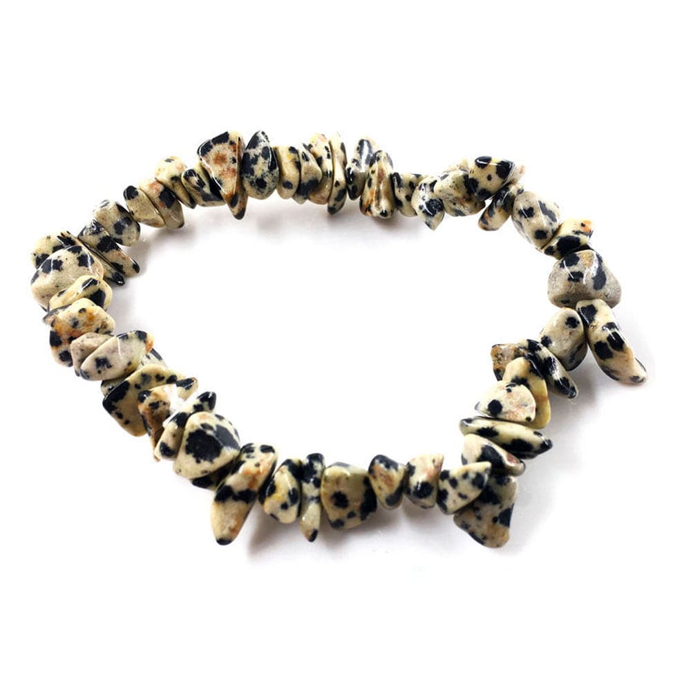 Bracelet Pierre Jaspe Dalmatien "Meiga"