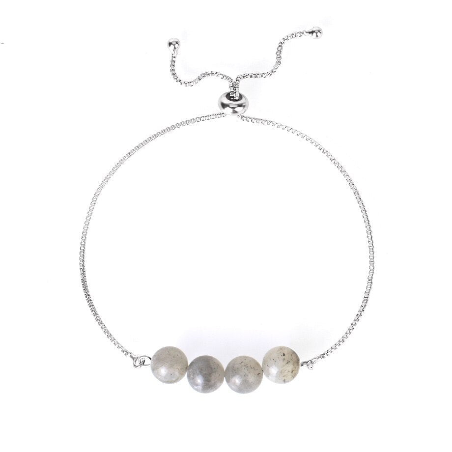 Bracelet Pierre Labradorite "Louna"