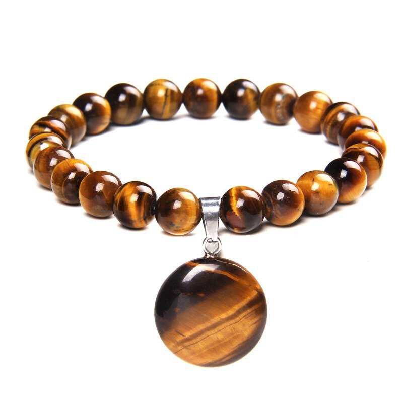 Bracelet Pierre Oeil De Tigre "Horia"