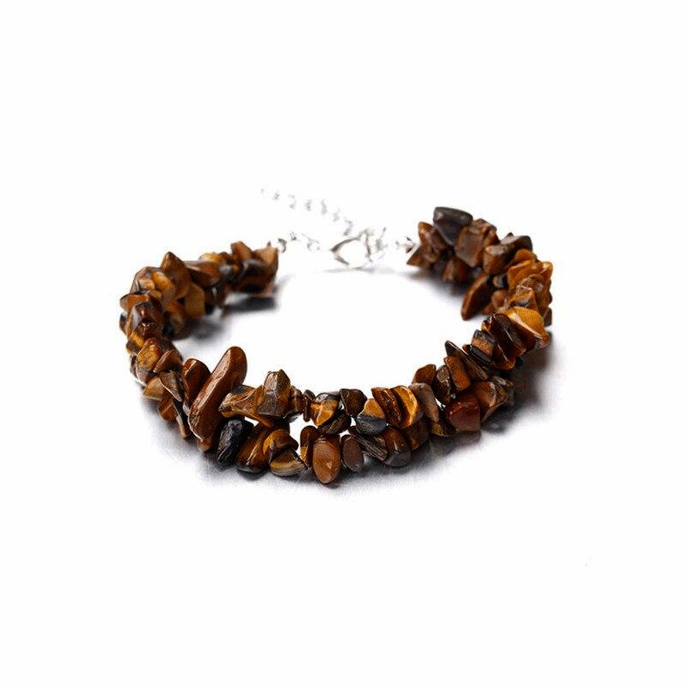Bracelet Pierre Oeil De Tigre "Kinga"