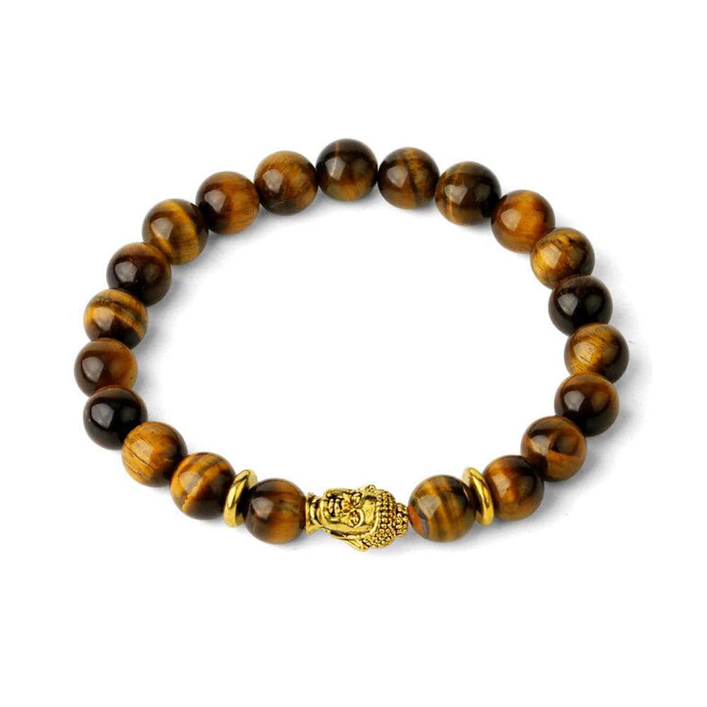 Bracelet Pierre Oeil De Tigre "Polina"