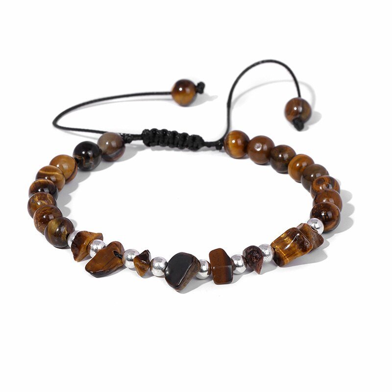 Bracelet Pierre Oeil De Tigre "Vaina"