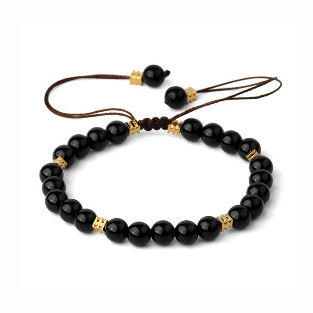 Bracelet Pierre Onyx "Tahira"