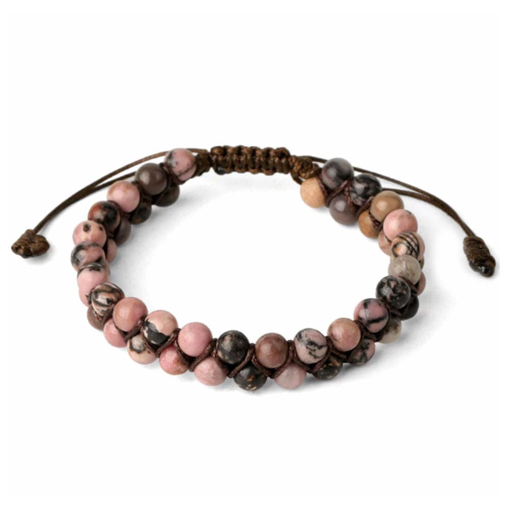 Bracelet Pierre Rhodonite "Sidonie"