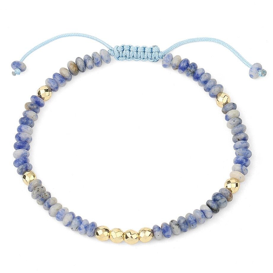 Bracelet Pierre Sodalite "Lorie"