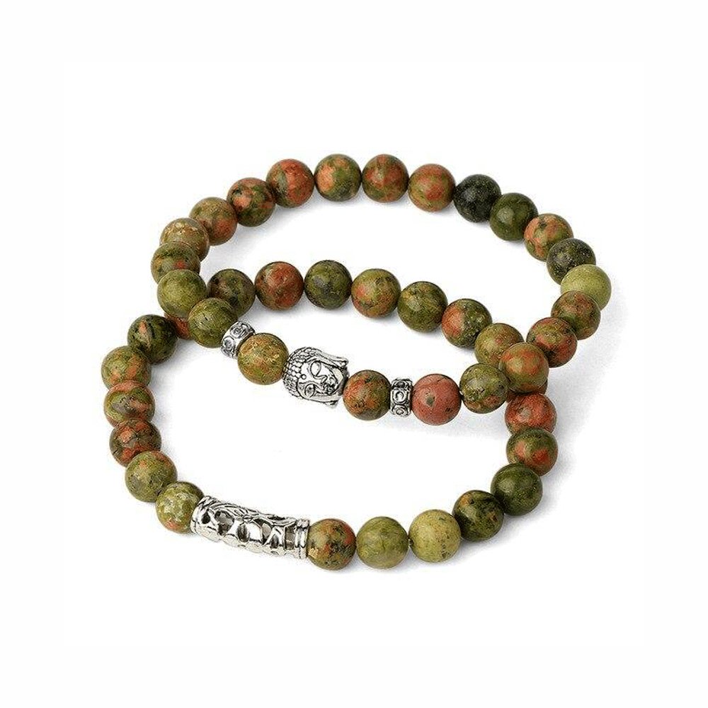 Bracelet Pierre Unakite "Lucile"