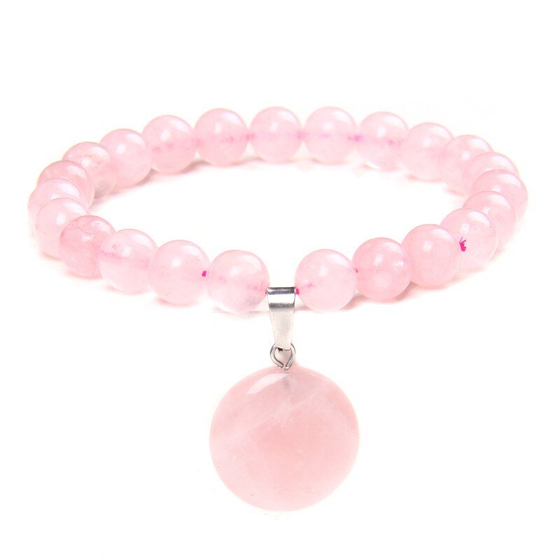 Bracelet Quartz Rose "Emie"