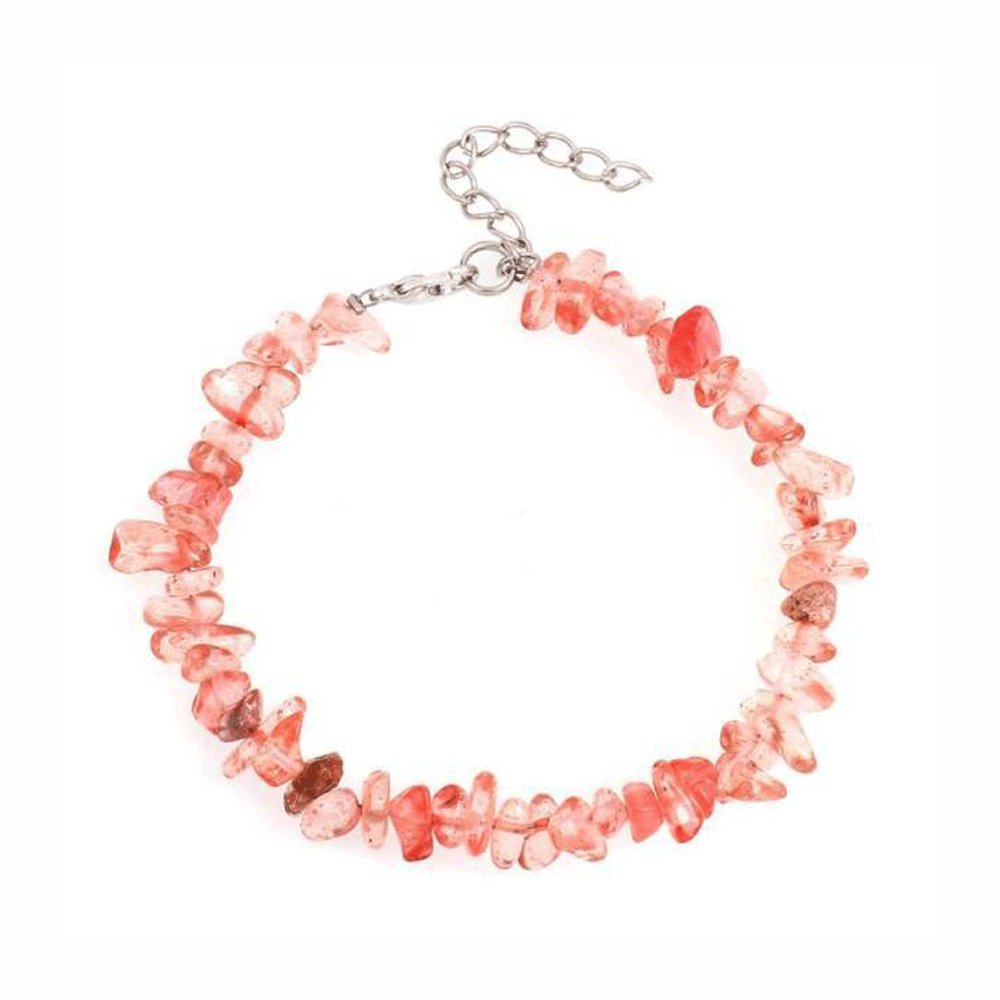 Bracelet Quartz Rose "Olivia"