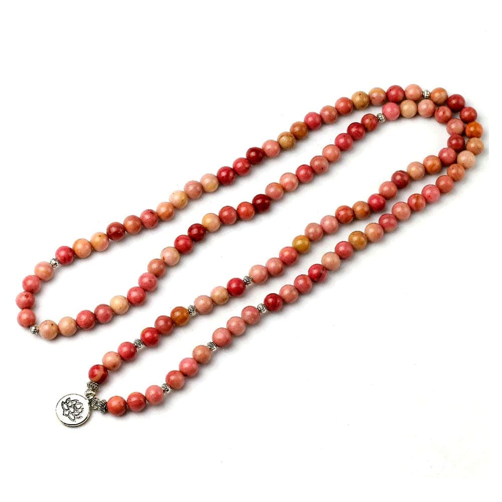 Bracelet Rhodochrosite Mâlâ "Alix"