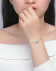 Bracelet Topaze "Diana" en Argent 925