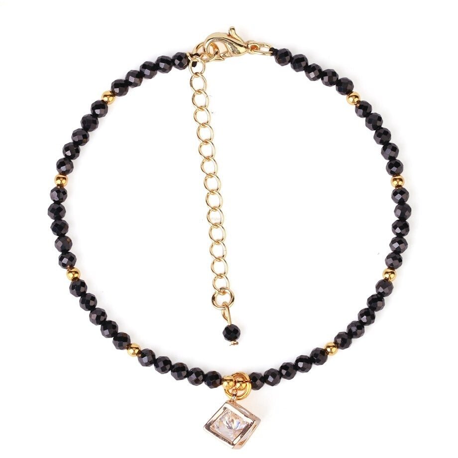 Bracelet Tourmaline Noire "Talia"