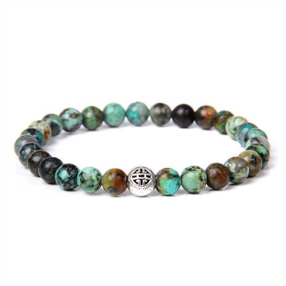 Bracelet Turquoise Africaine "Léane"