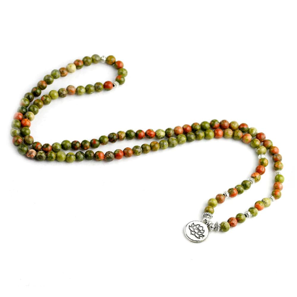 Bracelet Unakite Mâla "Paule"