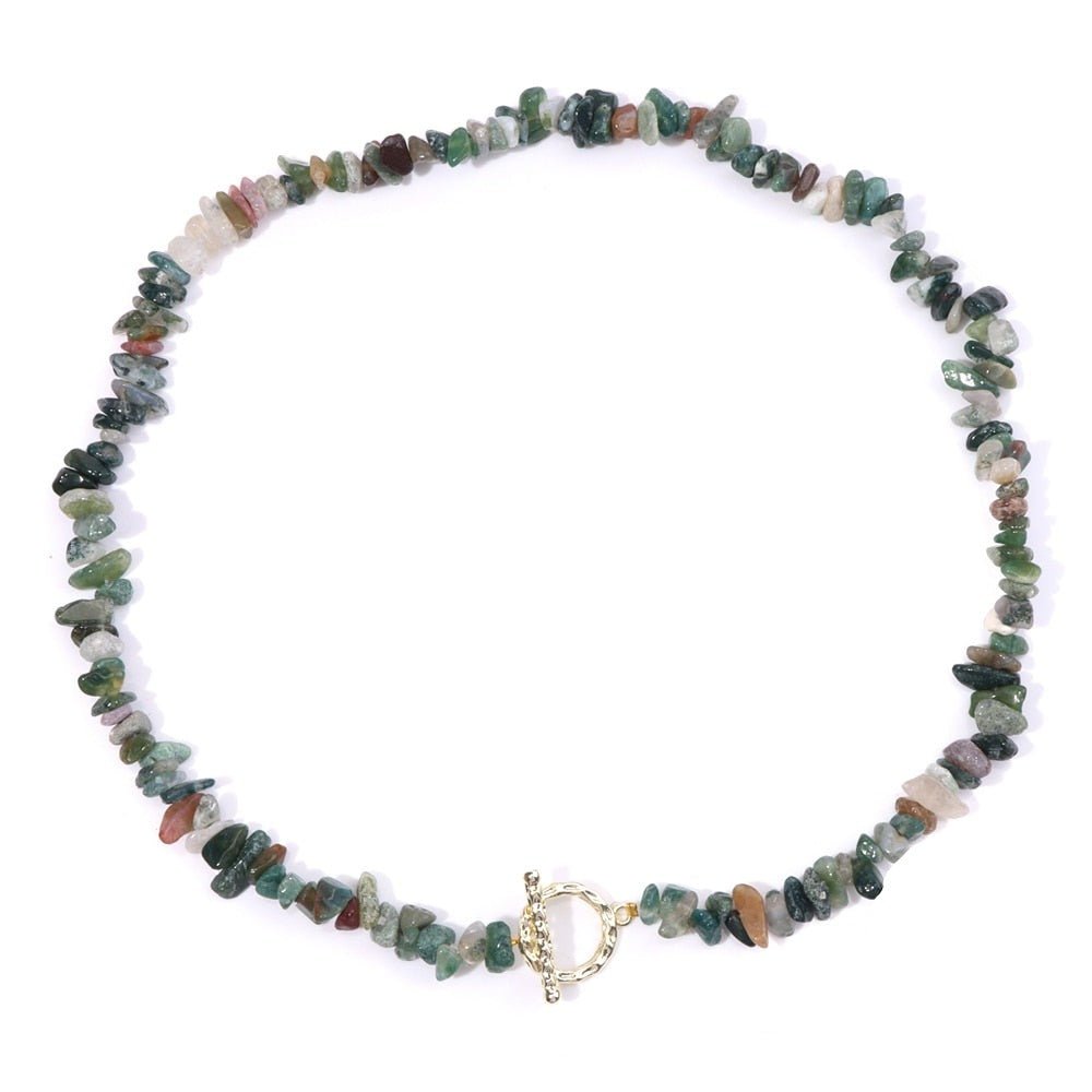 Collier Agate Indienne "Anicet"