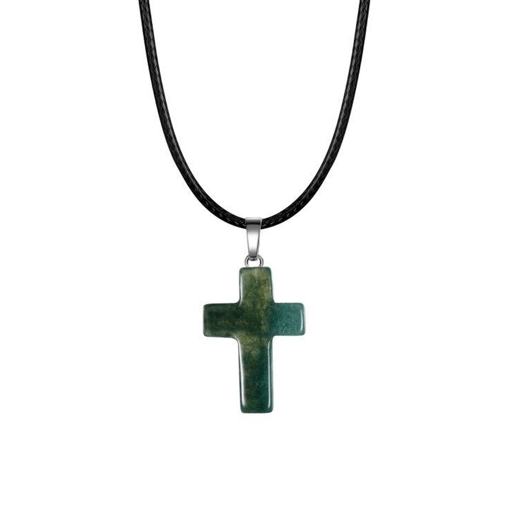 Collier Agate Verte "Isabel"