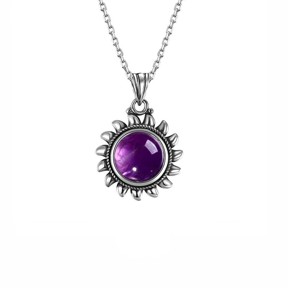 Collier Améthyste "Aude" en Argent 925