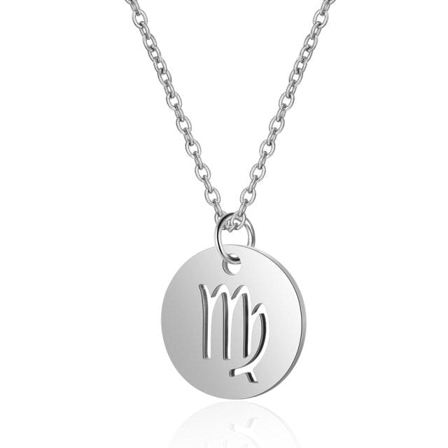 Collier Argenté Signe Vierge
