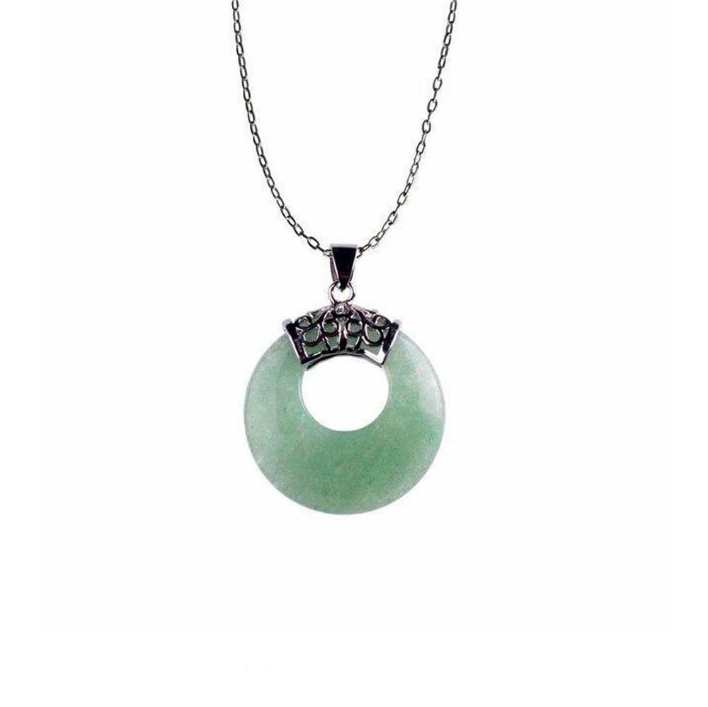 Collier Anneau Aventurine