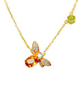 Collier Citrine "Mandy" en Argent 925