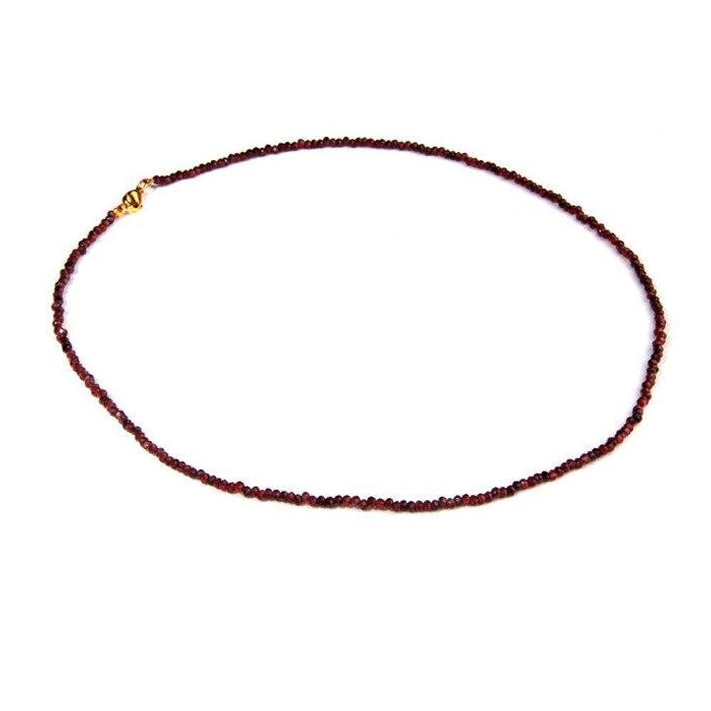 Collier Grenat "Zoéla"
